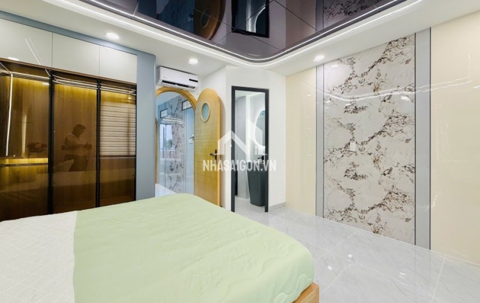Bán nhà 55m2 Ngang 4 Nở Hậu 4,2m x 13,2m Phạm Văn Chiêu Gò Vấp 6tỷ680
